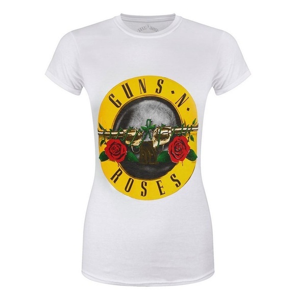 Classic Logo Tshirt Damen Weiss S