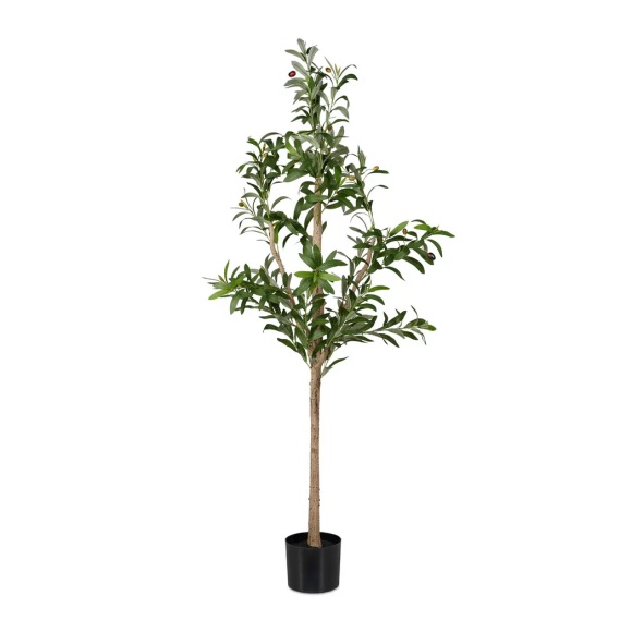 Northix - Künstlicher Olivenbaum im Topf, One Size