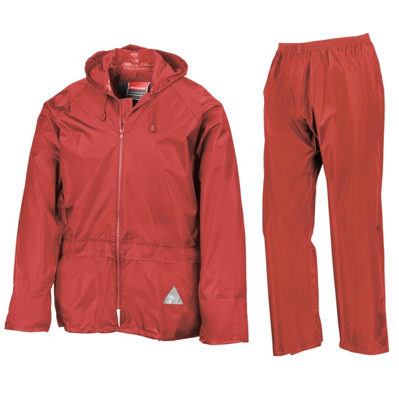 Result Regenjacke »Herren Regenanzug bestehend aus und Regenhose, wasserdicht«