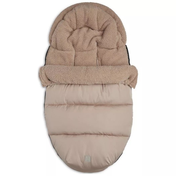 jollein Fußsack für Buggy Kinderwagen Biscuit