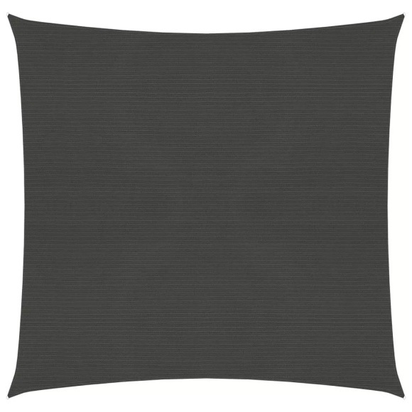 vidaXL Sonnensegel 160 g/m² Anthrazit 4x4 m HDPE