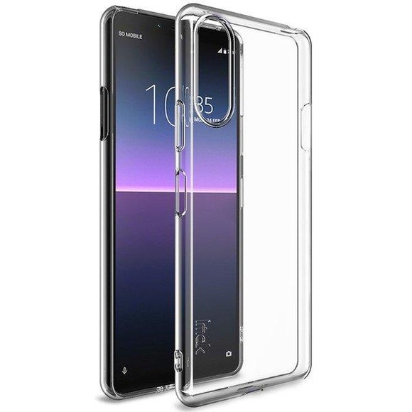 IMAK - Sony Xperia 10 II Gummi Case Ultra Thin Hülle - Transparent