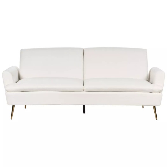 Schlafcouch aus Samtstoff Glamourös VETTRE Schlafcouch aus Samtstoff Glamourös VETTRE