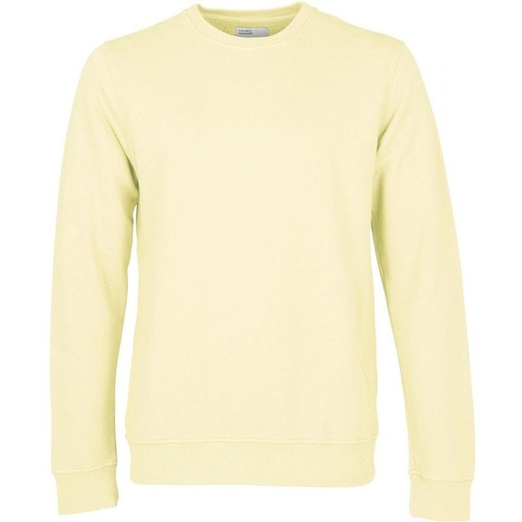 Sweatshirt Mit Rundhalsausschnitt Classic Organic Soft Yellow Herren L