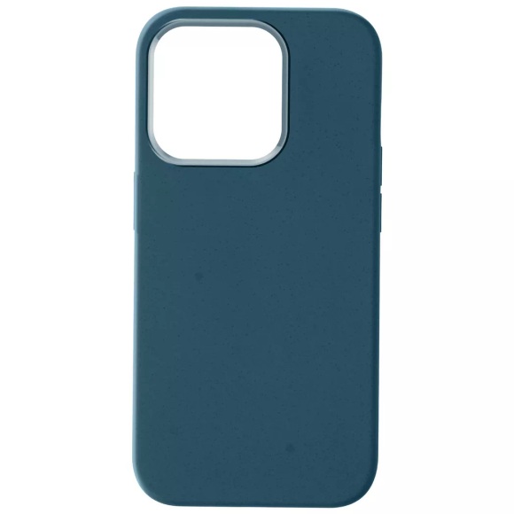 Avizar - Recycelbare Hülle iPhone 15 Pro Blaugrau, Nachtblau
