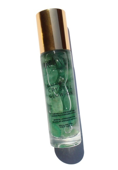 Roll-on Mit Aventurine Und Rosenwasser - Crystal Glow On Damen Weiss 10ml