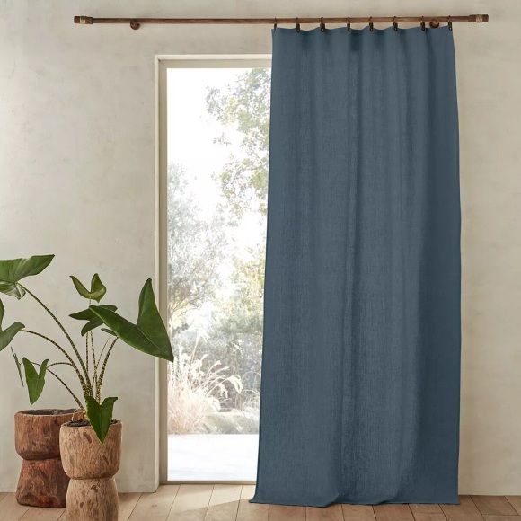 Vorhang Private Unisex Blau 140x220cm