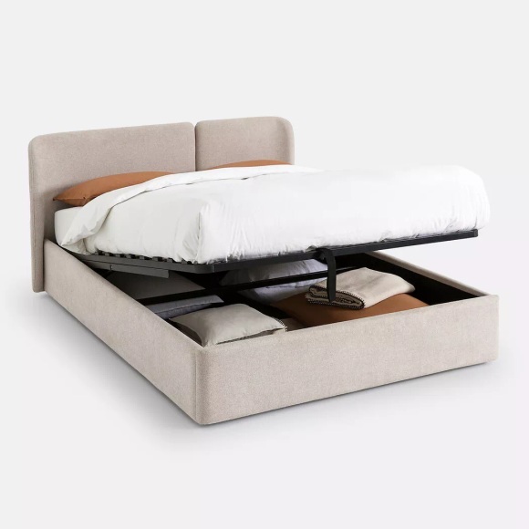 Kastenbett Molona mit hochklappbarem Lattenrost Kastenbett Molona mit hochklappbarem Lattenrost
