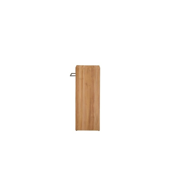 Waschtischunterschrank links aus massivem Teakholz Stelle Waschtischunterschrank links aus massivem Teakholz Stelle