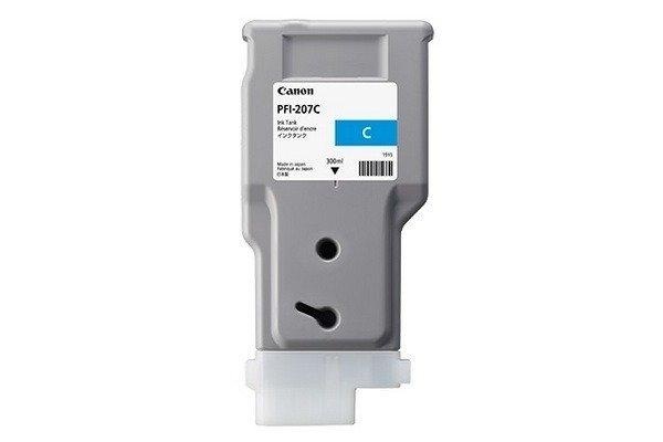Canon Tintenpatrone PFI-207C Original Cyan 8790B001 Druckerpatrone