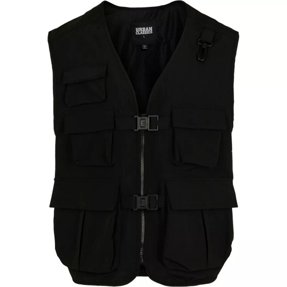 Urban Classics Tactical Vest Weste schwarz