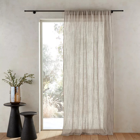 Vorhang Patcha Unisex Beige 140x350CM