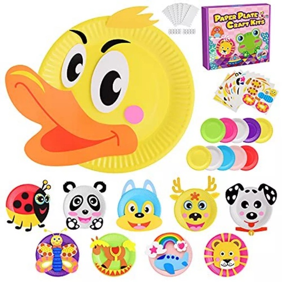 Bastelset Kinder, Basteln Kinderspielzeug Multicolor