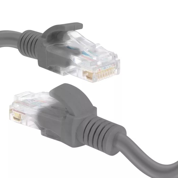 Avizar - RJ45 Ethernet-Netzwerkkabel 30m LinQ, Grau, One Size