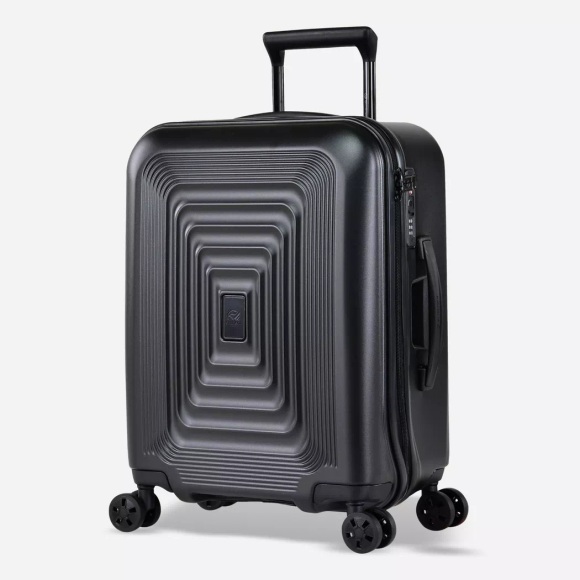 Twilight Handgepäck Koffer 4 Rollen Unisex Schwarz 55 CM