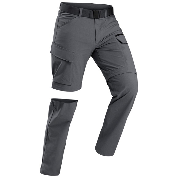 Zip-off-hose Travel 500 Herren Grau Herren Grau S