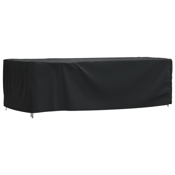 vidaXL Gartenmöbel-Abdeckung Schwarz 300x140x90 cm Wasserdicht 420D