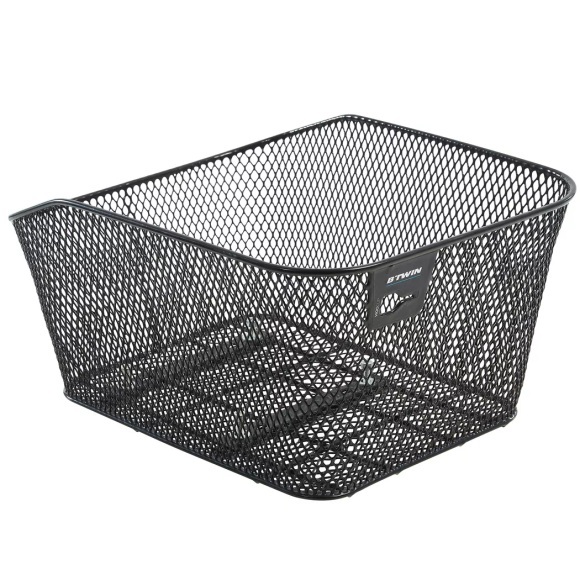 ELOPS - Fahrradkorb 100, One Size, Charcoal Black