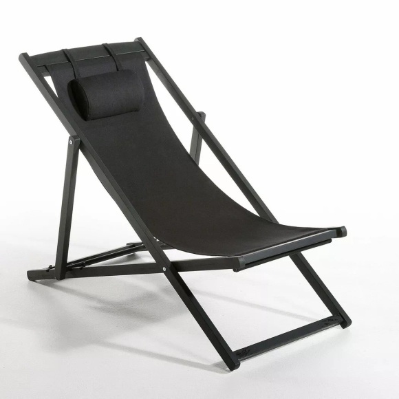 AM.PM - Liegestuhl Vivéca, One Size, Schwarz