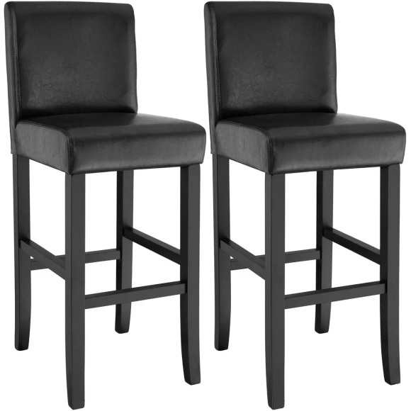 2 Barhocker aus Kunstleder 2 Barhocker aus Kunstleder
