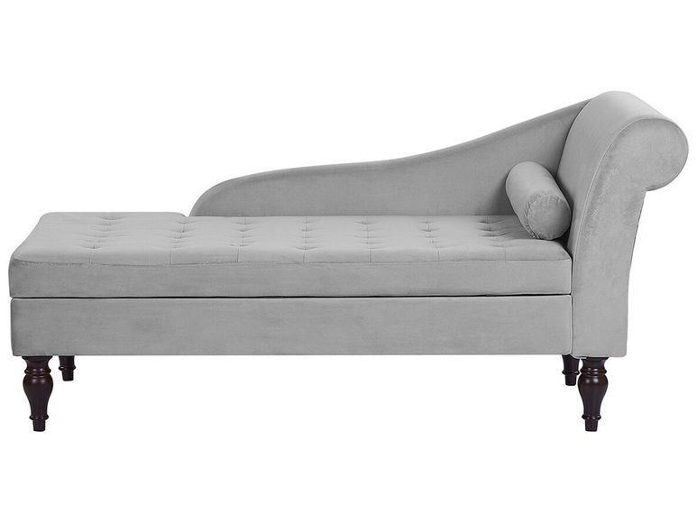 Chaiselongue aus Samtstoff Klassisch PESSAC Chaiselongue aus Samtstoff Klassisch PESSAC