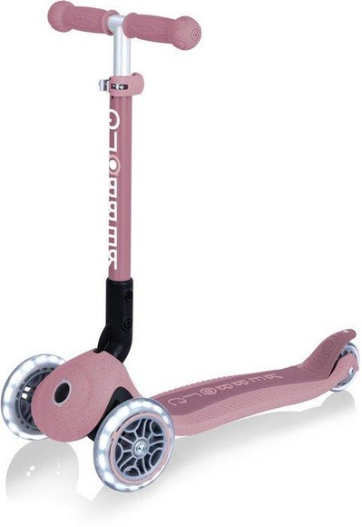 GLOBBER Faltbarer Junior Scooter Lights Eco, beere