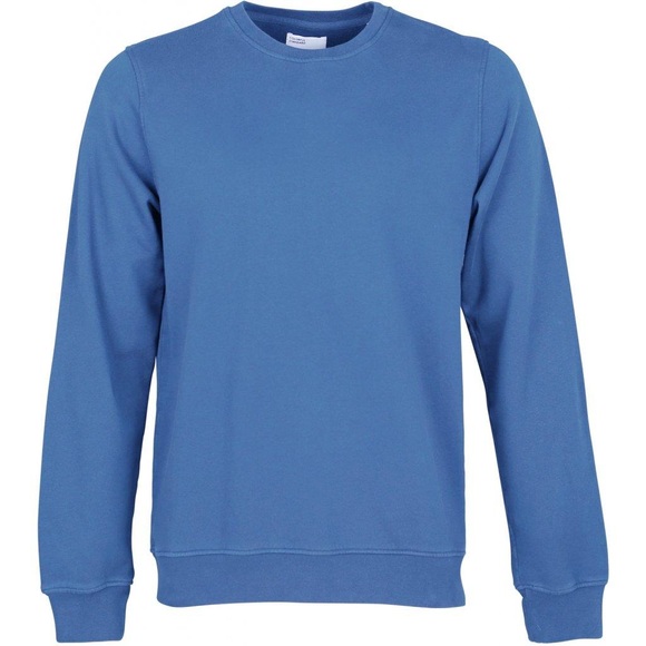 Sweatshirt Mit Rundhalsausschnitt Classic Organic Pacific Blue Herren M