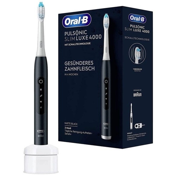 Oral-B Pulsonic Slim Luxe 4000 Zahnbürste schwarz matt
