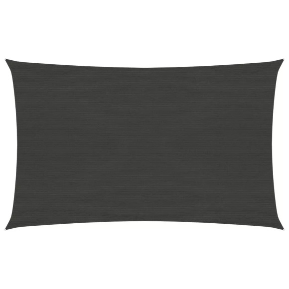 vidaXL Sonnensegel 160 g/m² Anthrazit 3x4,5 m HDPE