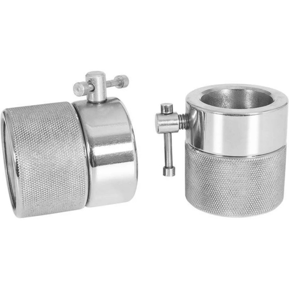 Verschluss Fuer Hantelscheiben Unisex Silber 3/5KG