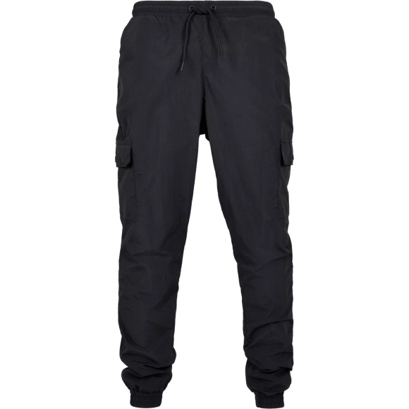 Urban Classics Cargohose in schwarz für Herren, Größe: XXL. Cargo Nylon Track Pants