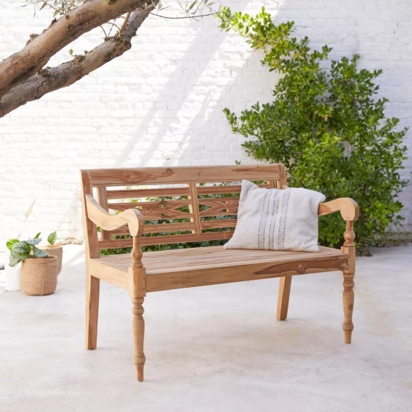 Tikamoon - Gartenbank Marceau, One Size, Zimt