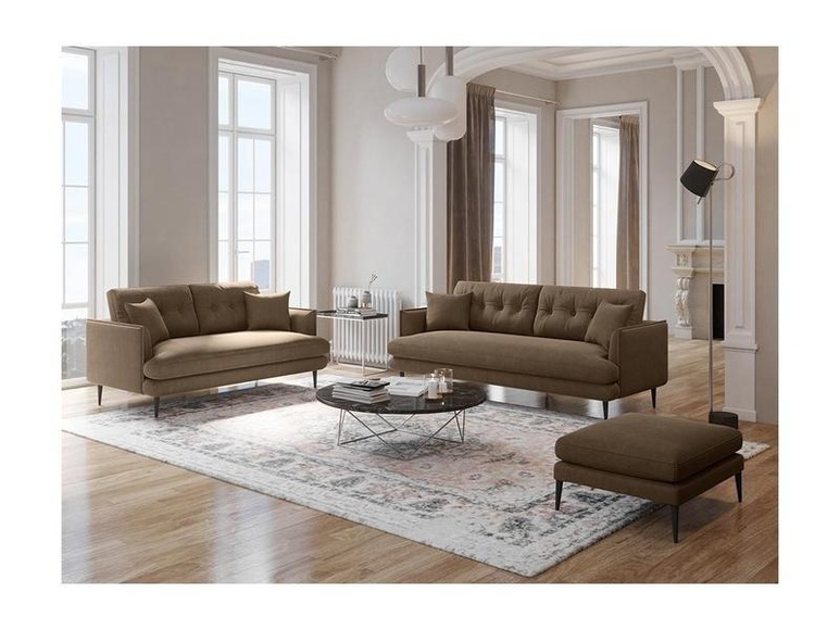 3SitzerSofa GANESH Microfaser VintageLederLook 3SitzerSofa GANESH Microfaser VintageLederLook
