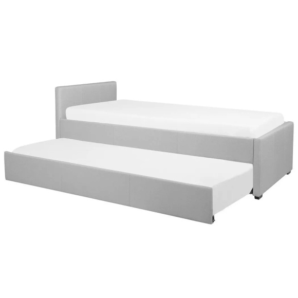 Bett Mit Lattenrost Aus Polyester Modern Marmande Unisex 90x200 cm