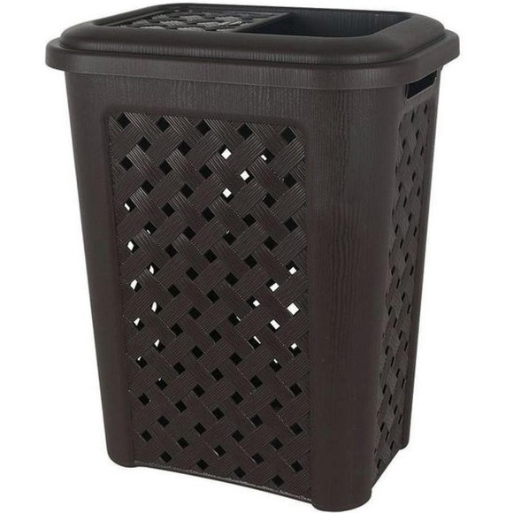 Wäschekorb, 30 L - Braun Unisex
