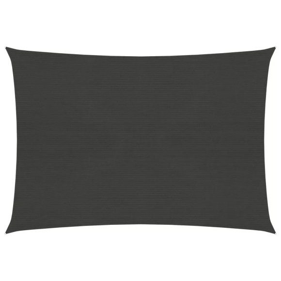 vidaXL Sonnensegel 160 g/m² Anthrazit 2x3 m HDPE