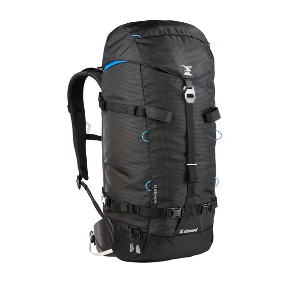 Tourenrucksack Alpinism 33 Liter Schwarz Unisex Schwarz
