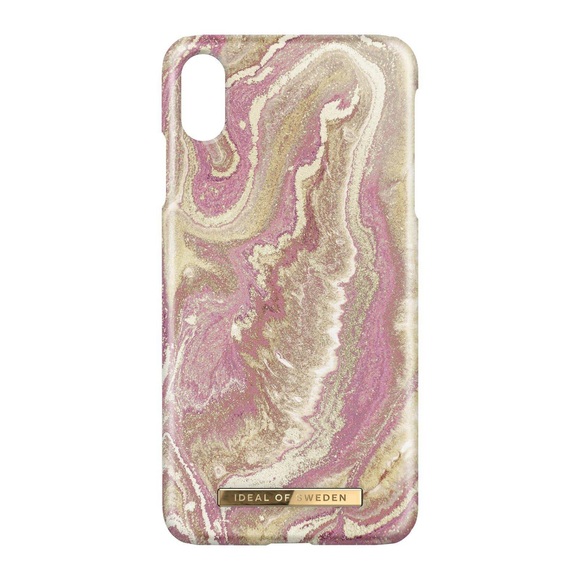iDeal of Sweden iPhone Xs / X Hardcase Hülle Golden Blush Marble (IDFCSS19-IXS-120)