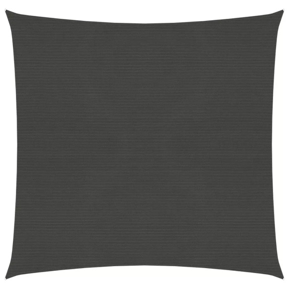 vidaXL Sonnensegel 160 g/m² Anthrazit 2,5x2,5 m HDPE
