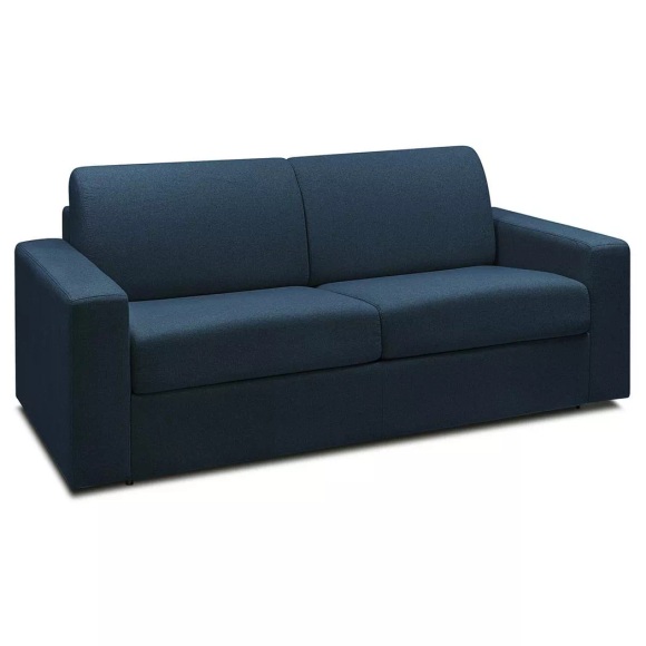 Sofa - 3-Sitzer - Mit Matratze - Stoff - Dunkel - COGLIO Sofa - 3-Sitzer - Mit Matratze - Stoff - Dunkel - COGLIO
