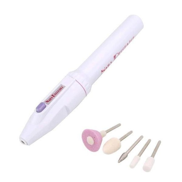 Elektrische Nagelfeile - 5x Köpfe Unisex 1 pezzo