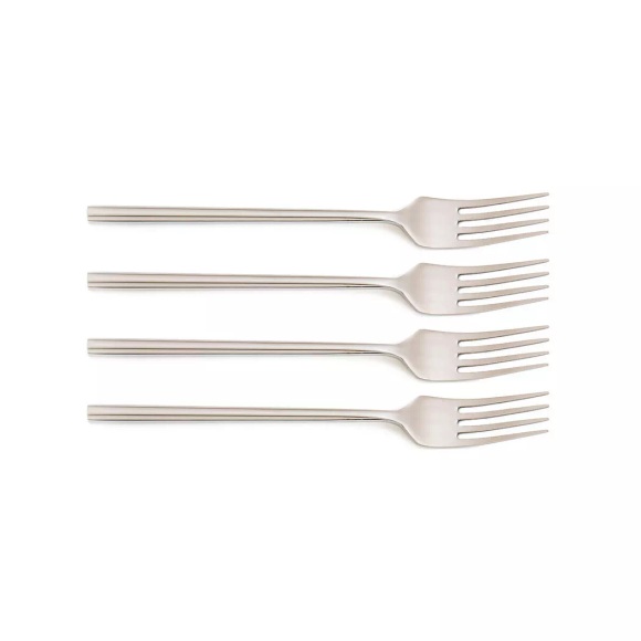 4er-set Gabeln Katherine Unisex Grau ONE SIZE