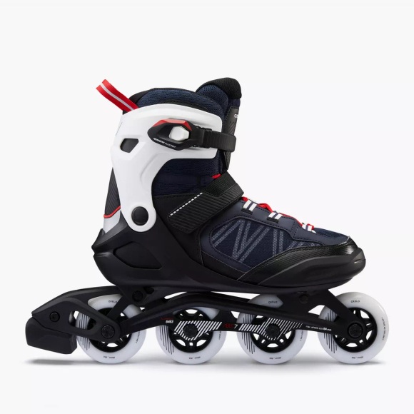Inlineskates - Fit500 Unisex Schwarz 45