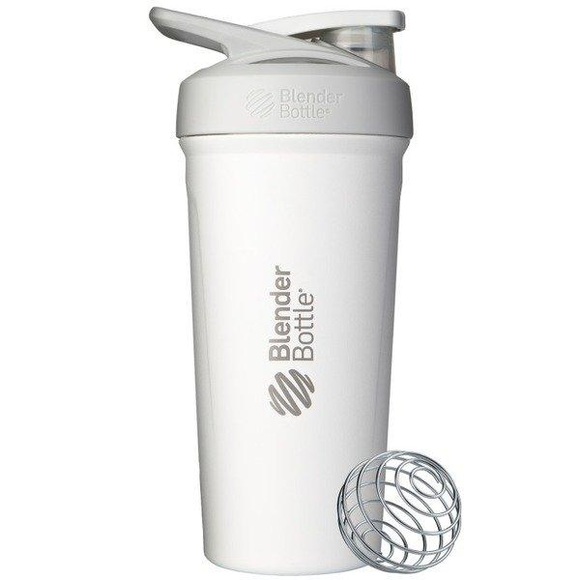 24oz / 710ml BlenderBottle Strada Thermo Edelstahl, White