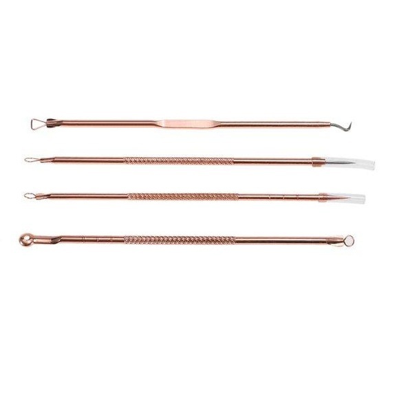 Aknebehandlung Und Hautpflege - Werkzeugset 2-in-1, 4-teilig Unisex 4 pezzi