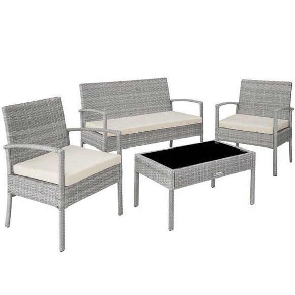 Rattan Sitzgruppe Sparta 3+1 Rattan Sitzgruppe Sparta 3+1