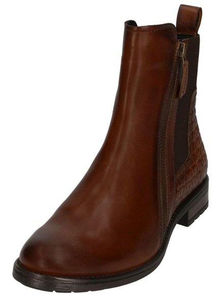 BAGATT Chelseaboots, mit Flechtmuster an der Ferse