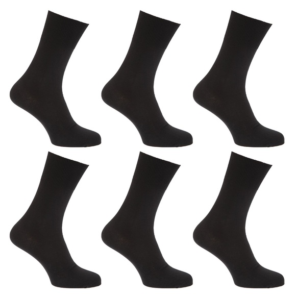 Socken, 6erpack Herren Schwarz 39-43