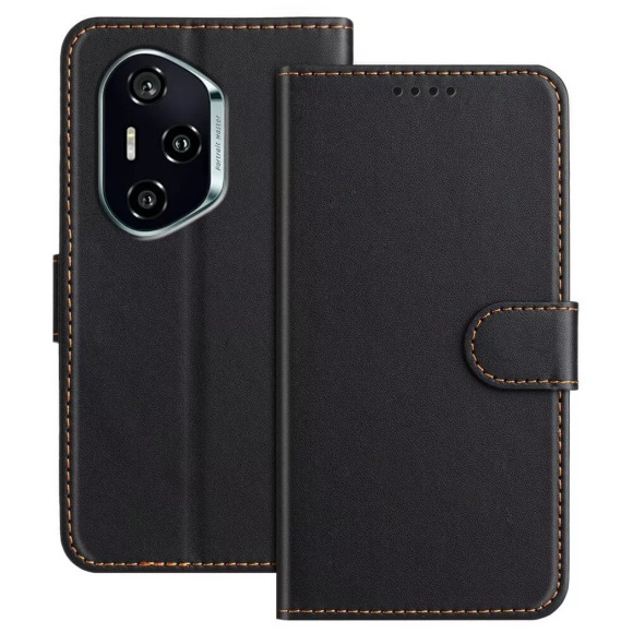 Cover-Discount - HONOR 400 - Elegantes Hüllen Etui, Schwarz