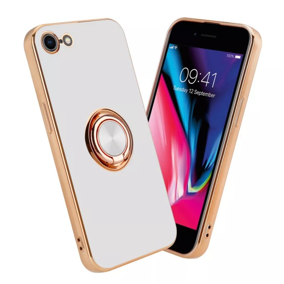 Hülle für Apple iPhone 7 7S 8 SE 2020 mit Ring - Schutzhülle